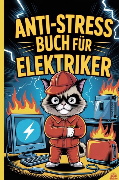 Cover von Anti-Stress Buch für Elektriker