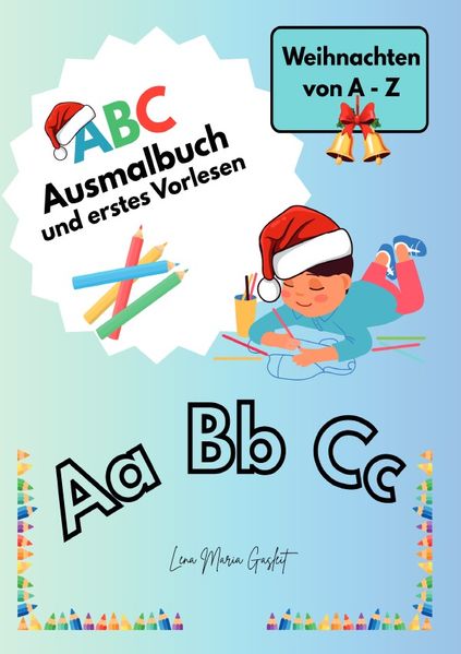 Cover von ABC Ausmalbuch und erstes Vorlesen