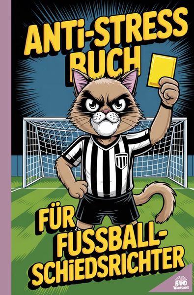 Cover von Anti-Stress Buch für Fußballschiedsrichter