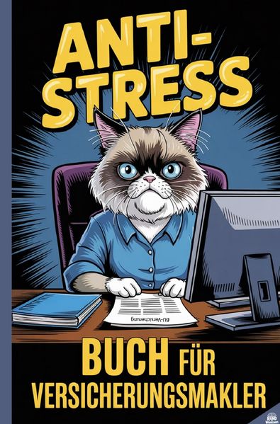 Cover von Anti-Stress Buch für Versicherungsmakler