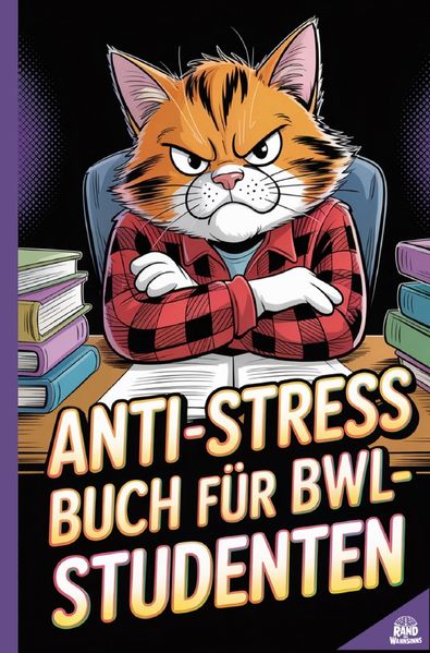 Cover von Anti-Stress Buch für BWL-Studenten