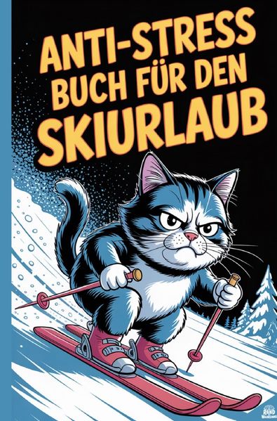 Cover von Anti-Stress Buch für den Skiurlaub