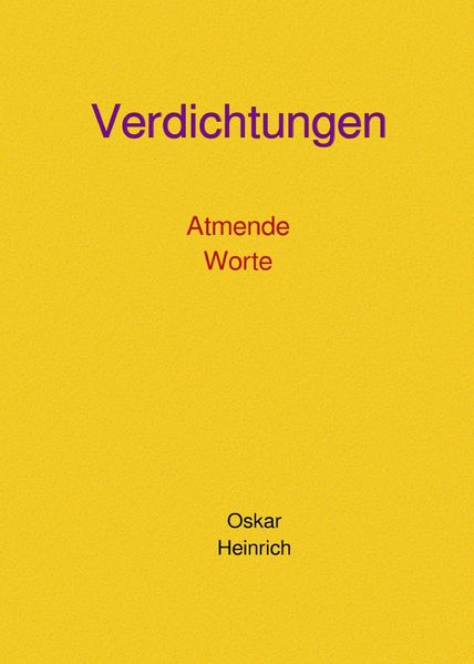 Cover von Verdichtungen