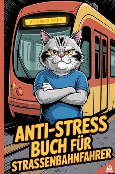 Cover von Anti-Stress Buch für Straßenbahnfahrer