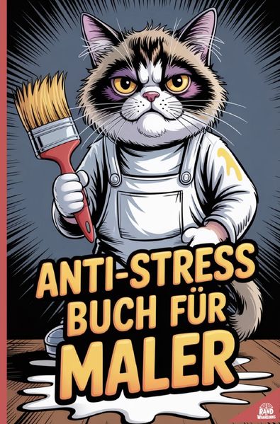 Cover von Anti-Stress Buch für Maler