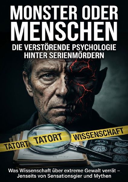 Cover von Monster oder Menschen: Die verstörende Psychologie hinter Serienmördern