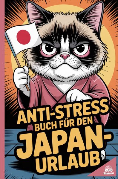 Cover von Anti-Stress Buch für den Japan-Urlaub
