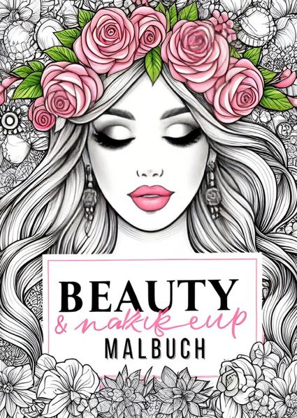 Cover von Beauty & Makeup Malbuch