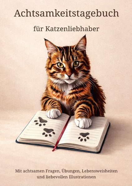Cover von Achtsamkeitstagebuch für Katzenliebhaber