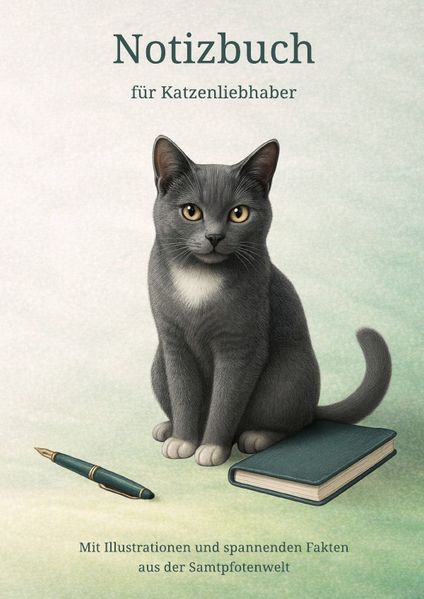 Cover von Notizbuch für Katzenliebhaber