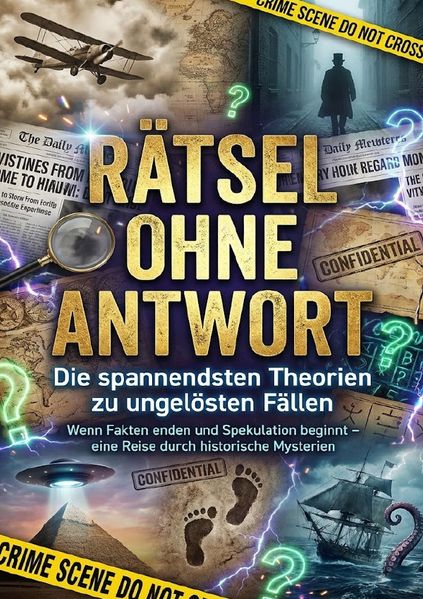 Cover von Rätsel ohne Antwort: Die spannendsten Theorien zu ungelösten Fällen
