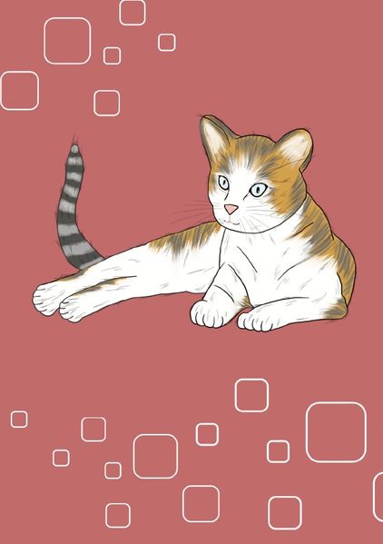 Cover von Tiere/Notizheft Katze
