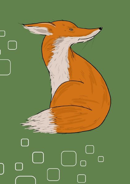 Cover von Tiere/Notizheft Fuchs