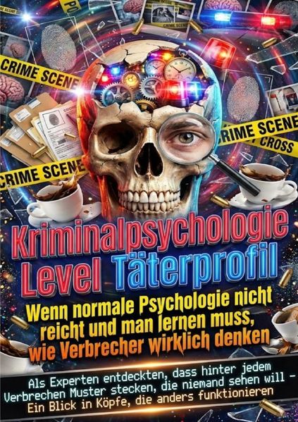 Cover von Kriminalpsychologie Level Täterprofil: Wenn normale Psychologie nicht reicht und man lernen muss, wie Verbrecher wirklich denken