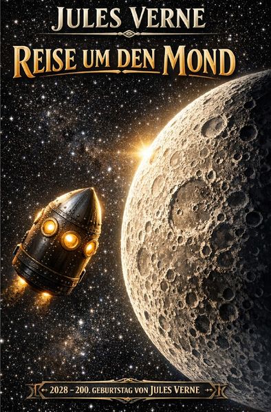 Cover von 2028 – 200. Geburtstag von Jules Verne/Reise um den Mond
