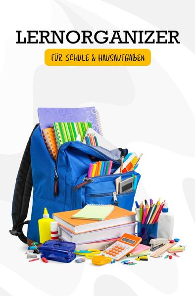 Cover von Lernorganizer: 100 Seiten im Taschenbuchformat für Schule und Hausaufgaben