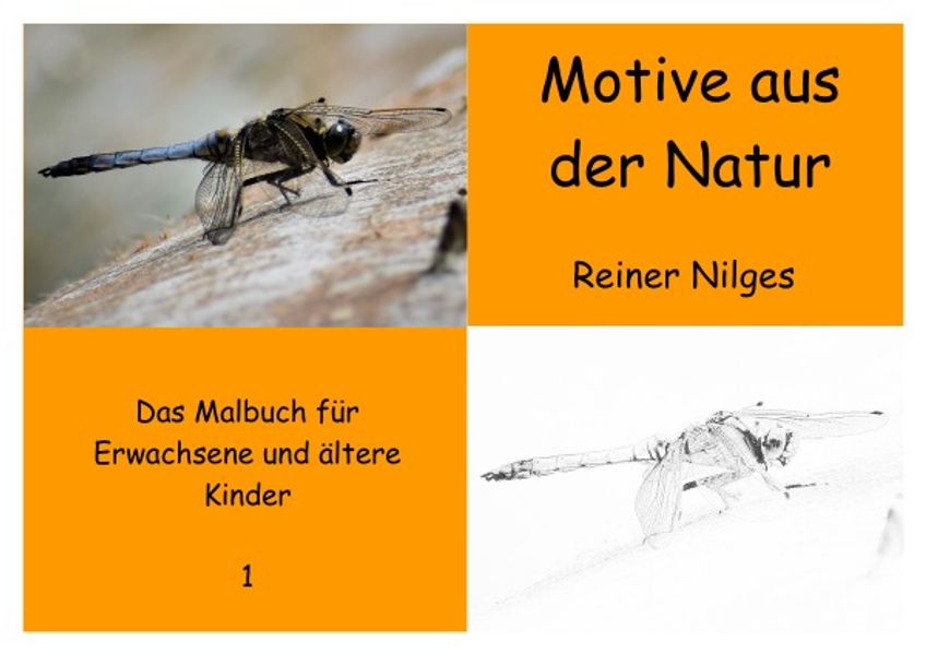 Cover von Malbuch – Wundervolle Natur/Malbuch 1