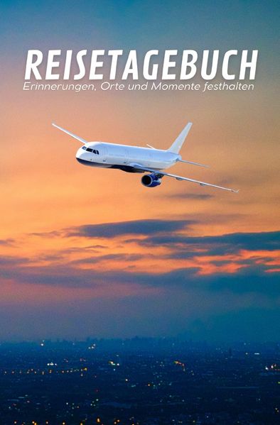 Cover von Reisetagebuch: 100 Seiten im Taschenbuchformat