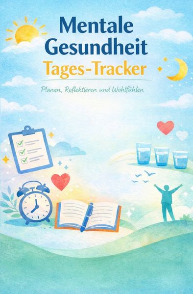 Cover von Mentale Gesundheit Tages-Tracker
