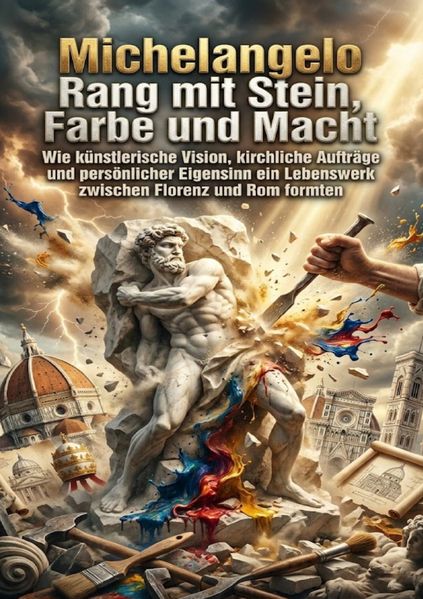 Cover von Michelangelo Rang mit Stein, Farbe und Macht
