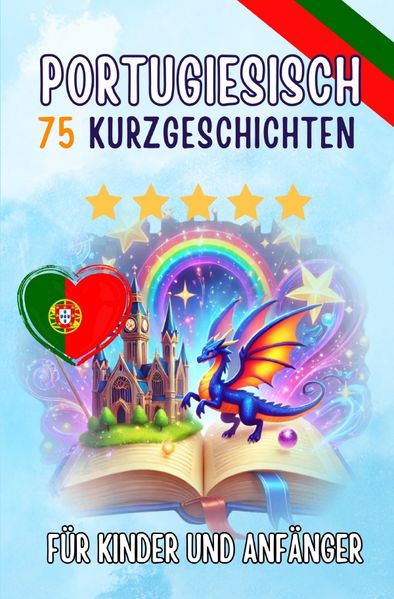 Cover von Zweisprachige Kurzgeschichten: Deutsch-Portugiesisch