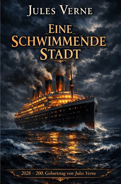 Cover von 2028 – 200. Geburtstag von Jules Verne/Eine schwimmende Stadt