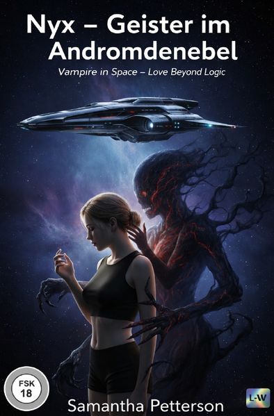 Cover von NYX – Geister im Andromedanebel „Vampire in Space – Love Beyond Logic“