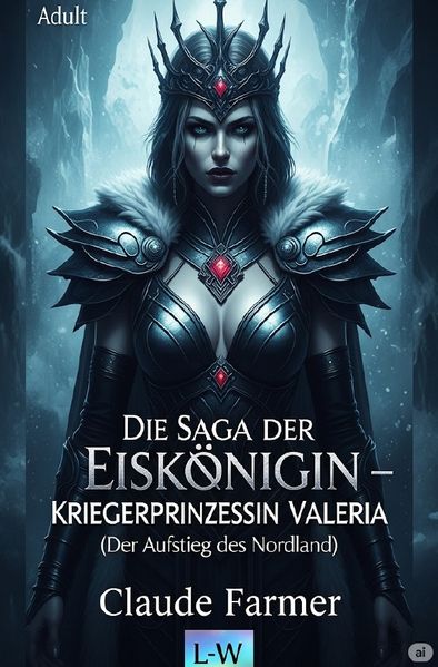 Cover von Die Saga der Eiskönigin – KRIEGERPRINZESSIN VALERIA – Der Aufstieg der Nordland