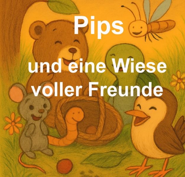 Cover von Pips und eine Wiese voller Freunde