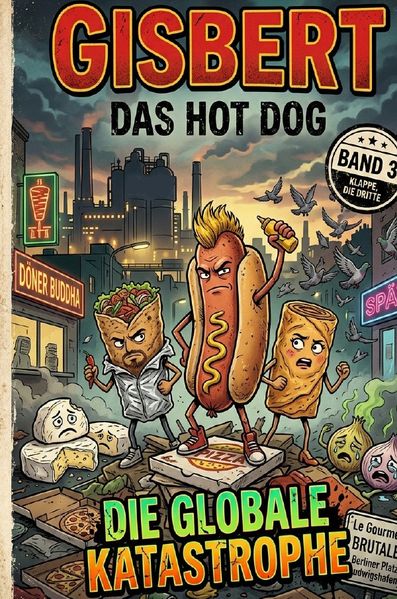 Cover von Gisbert das Hot Dog BAND 3: DIE GLOBALE KATASTROPHE