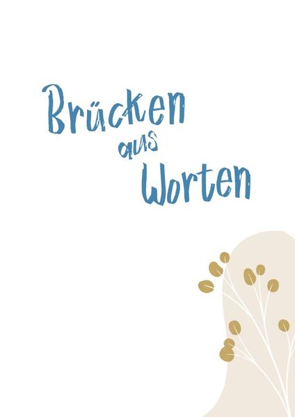 Cover von BRÜCKEN AUS WORTEN Мости зі слів