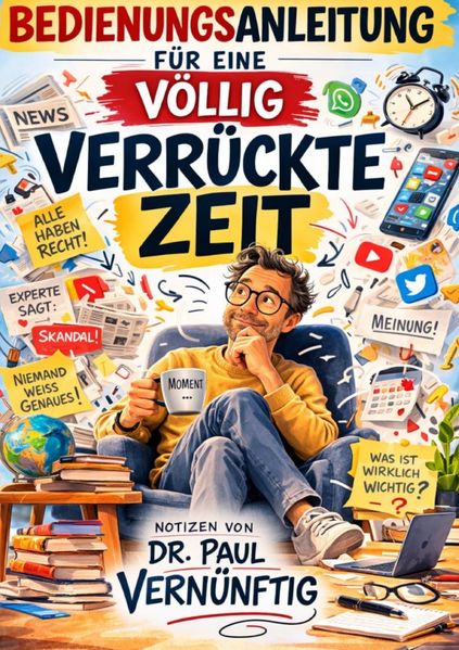 Cover von Notizen von Dr. Paul Vernünftig/Bedienungsanleitung für eine völlig verrückte Zeit