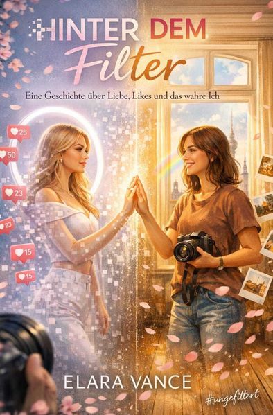 Cover von HINTER DEM FILTER – Eine Geschichte über Liebe, Likes und das wahre Ich