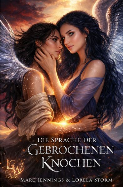Cover von Die Sprache der gebrochenen Knochen – Eine Romantasy in zwei Welten