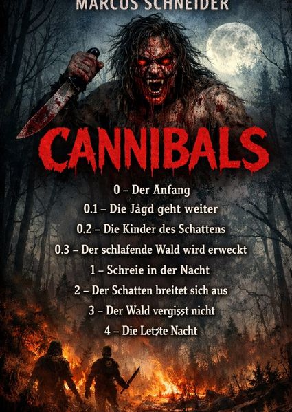 Cover von Cannibals – 8 Teile