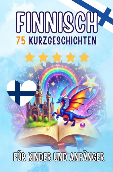 Cover von Zweisprachige Kurzgeschichten: Deutsch-Finnisch