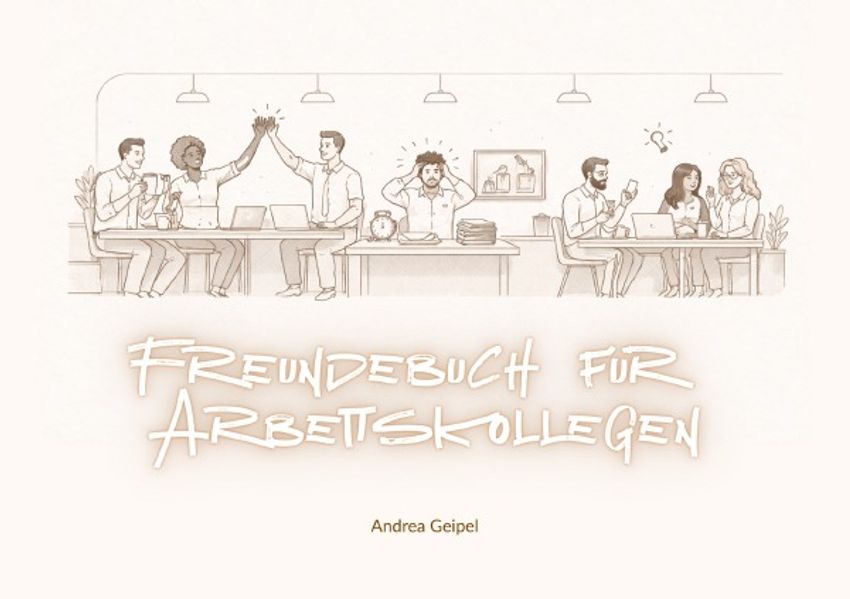 Cover von Freundebuch für Arbeitskollegen