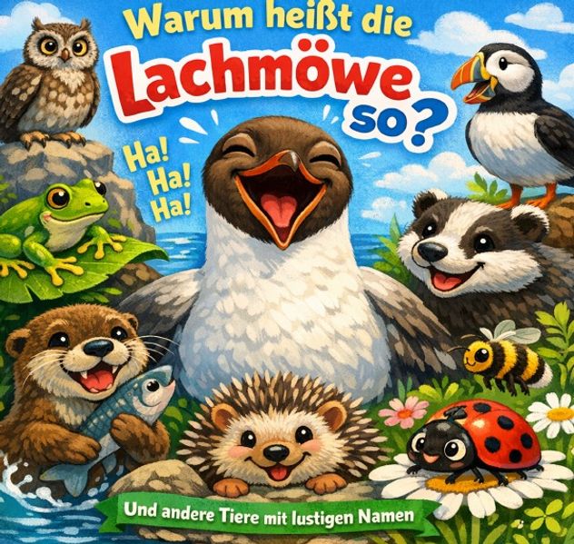 Cover von Warum heißt die Lachmöwe so?