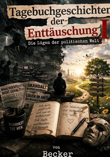 Cover von Tagebuchgeschichten der Enttäuschung I Die Lügen der politischen Welt