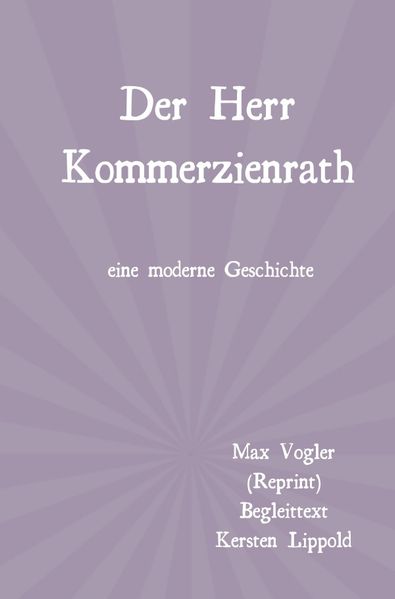 Cover von Der Herr Kommerzienrath