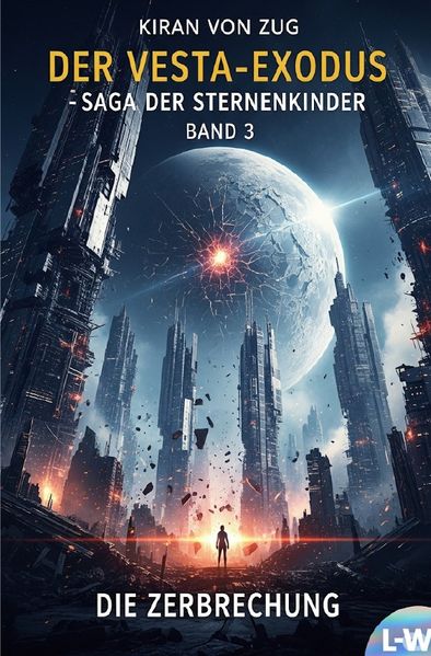Cover von Der Vesta-Exodus – Die Saga der Sternenkinder/Der Vesta-Exodus – Die Saga der Sternenkinder – Buch 3 – Die Zerbrechung