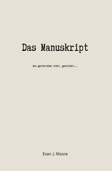 Cover von Das Manuskript