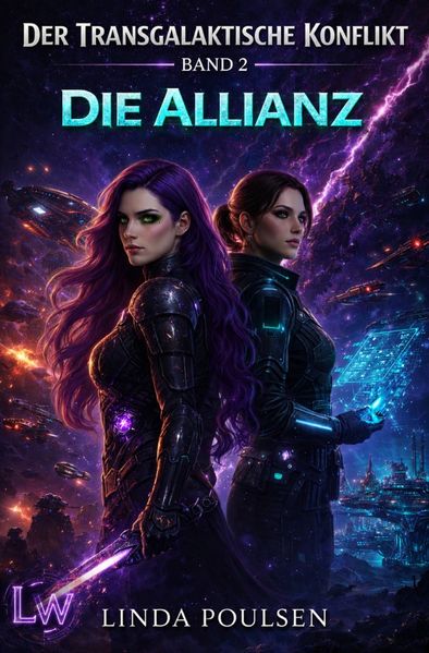 Cover von Der Transgalaktische Konflikt – Im Schatten der Jägerin/Der Transgalaktische Konflikt – Im Schatten der Jägerin – Buch 2 von 7 – Die Allianz