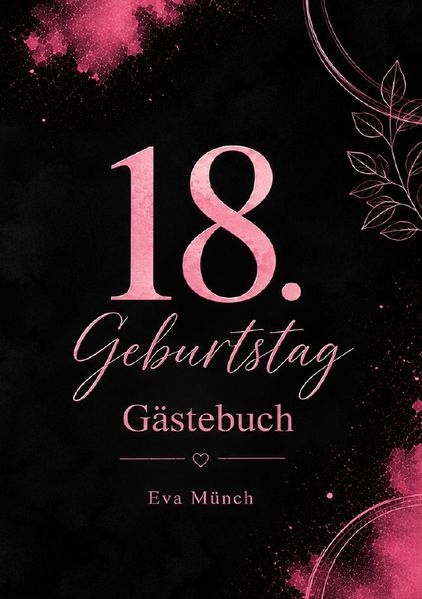 Cover von Gästebuch 18. Geburtstag