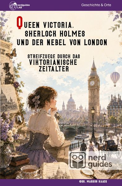 Cover von nerdguides/Queen Victoria, Sherlock Holmes und der Nebel von London