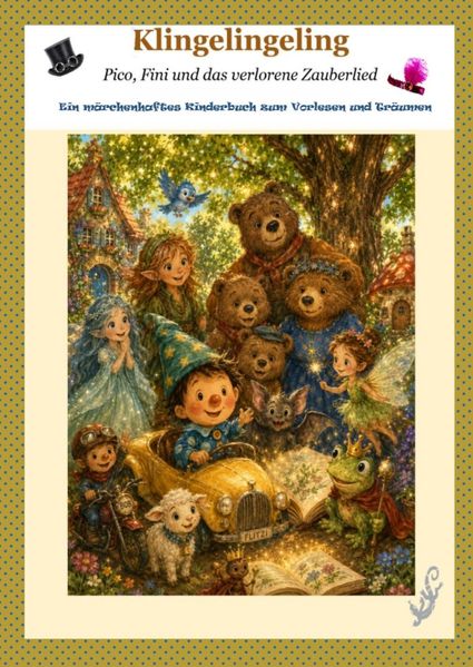 Cover von Klingelingeling Pico, Fini und das Geheimnis des verlorenen Zauberlieds