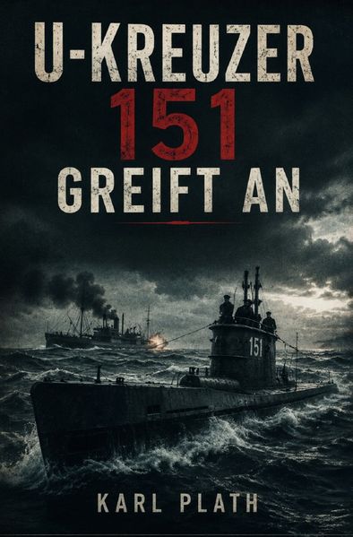 Cover von U-Kreuzer 151 greift an