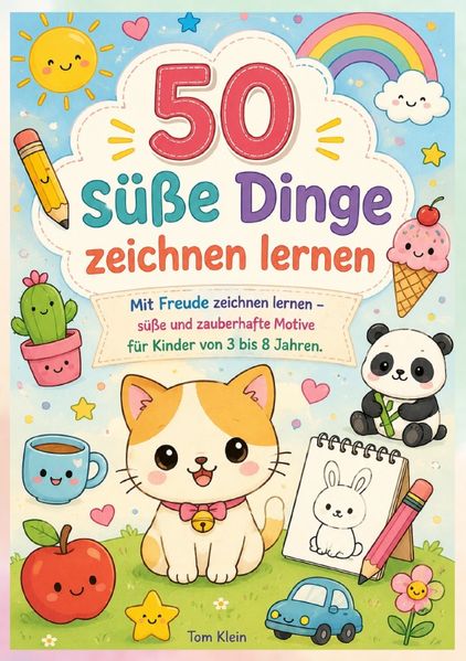 Cover von 50 süße Dinge zeichnen lernen