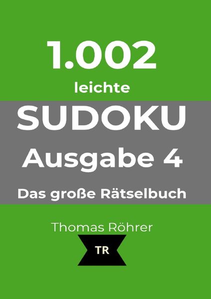 Cover von 1.002er Sudoku/1.002er Sudoku leicht