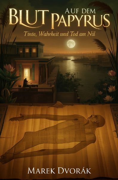 Cover von Blut auf dem Papyrus